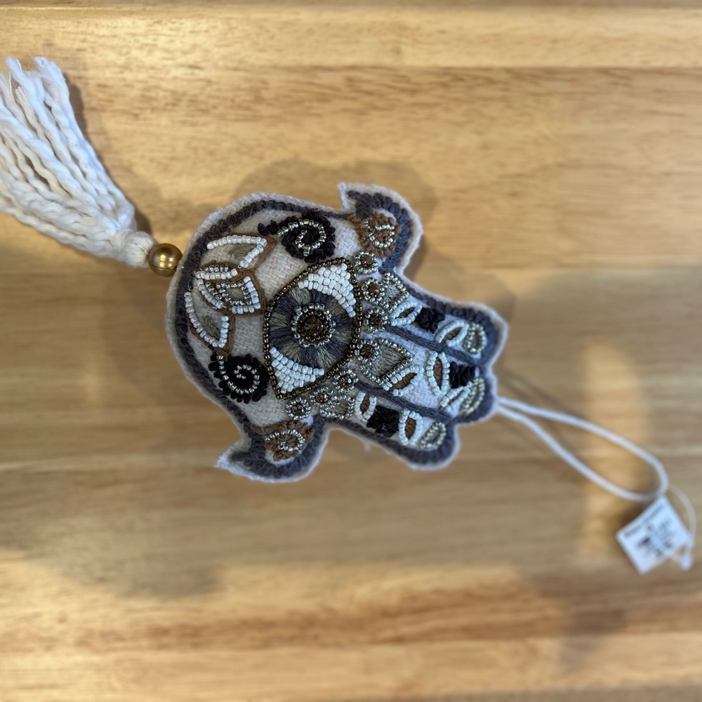 World Market White Hanging Cord